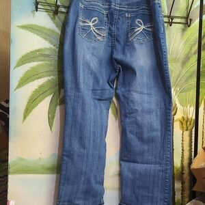 ,# 13 - Wallflower Blue Jeans with Embroidered Pockets Size 24